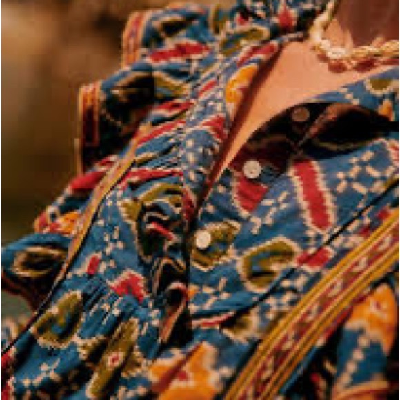 Sezane Anita ruffle top 38 - Picture 2 of 6